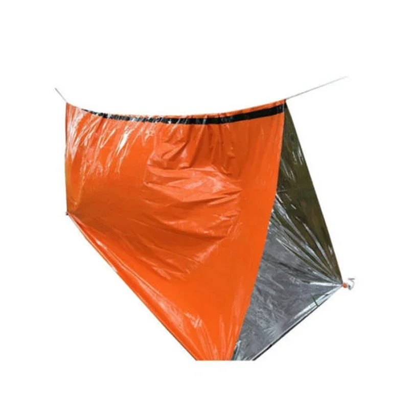 Outdoor Camping Noodslaapzak Thermisch Warm Houden Waterdichte EHBO Nooddeken - Veiligheids- en overlevingsuitrusting voor wandelen