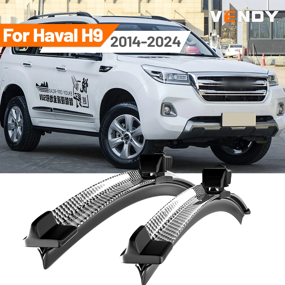 

For Great Wall Haval H9 2014-2024 2015 2018 2019 2020 2021 2022 2023 2024 2pcs Front Windshield Wiper Blades Windscreen Wipers