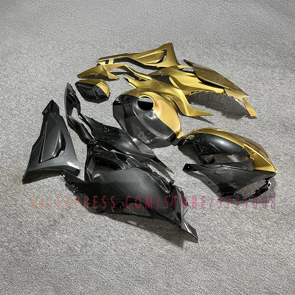 Golden Black Fairings ZX6R 2024 2025 Motorcycle Injection Molded Fairing Bodywork Kit Fit for Kawasaki 24 25 ZX6R