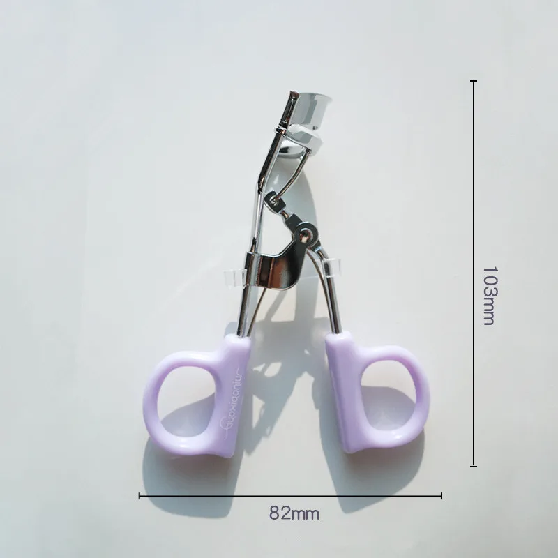 GUOXIAONIU Eyelash Curler Portable Curling Styling Segmented Eyelash Tweezer Clip Width Eyes Handle Makeup Beauty Tools