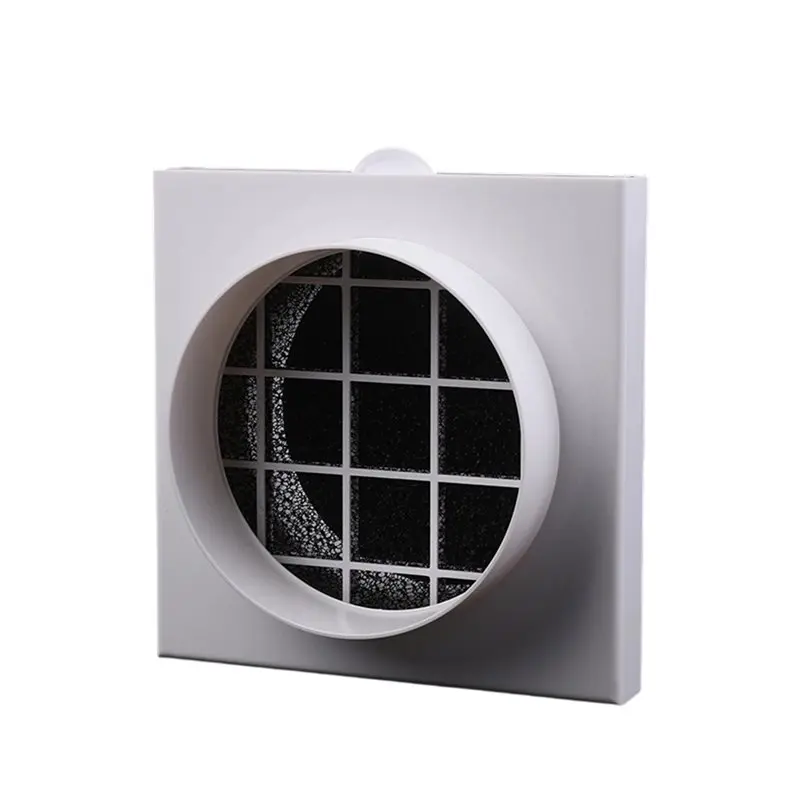 A25F-Washable Duct Air Filter Reusable Sponge Net Support 160MM For PVC And PE Pipe Systems Efficient Ventilation