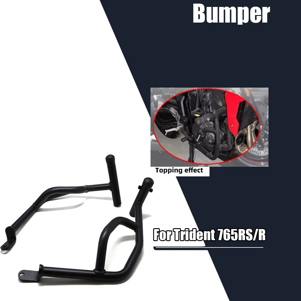 

Motorcycle Accessory For Trident 765 765RS/R Bumper Guard Frame Crash Bar Engine Guard Frame Sliders Bumper Falling Protector