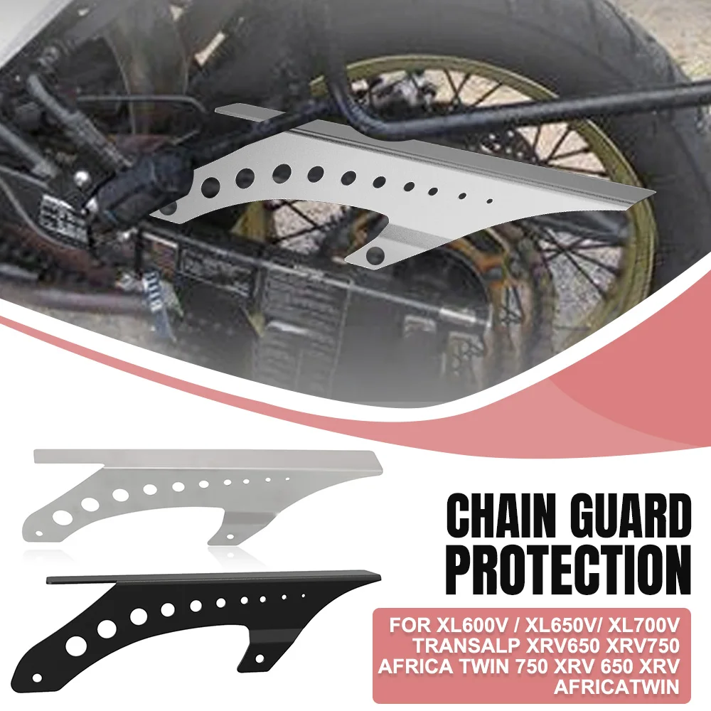 

Motorcycle Sprocket Belt Chain Guard Cover Protection For Honda XL 600V 650V XL600V XL650V Transalp XL700V Transalp Accessories