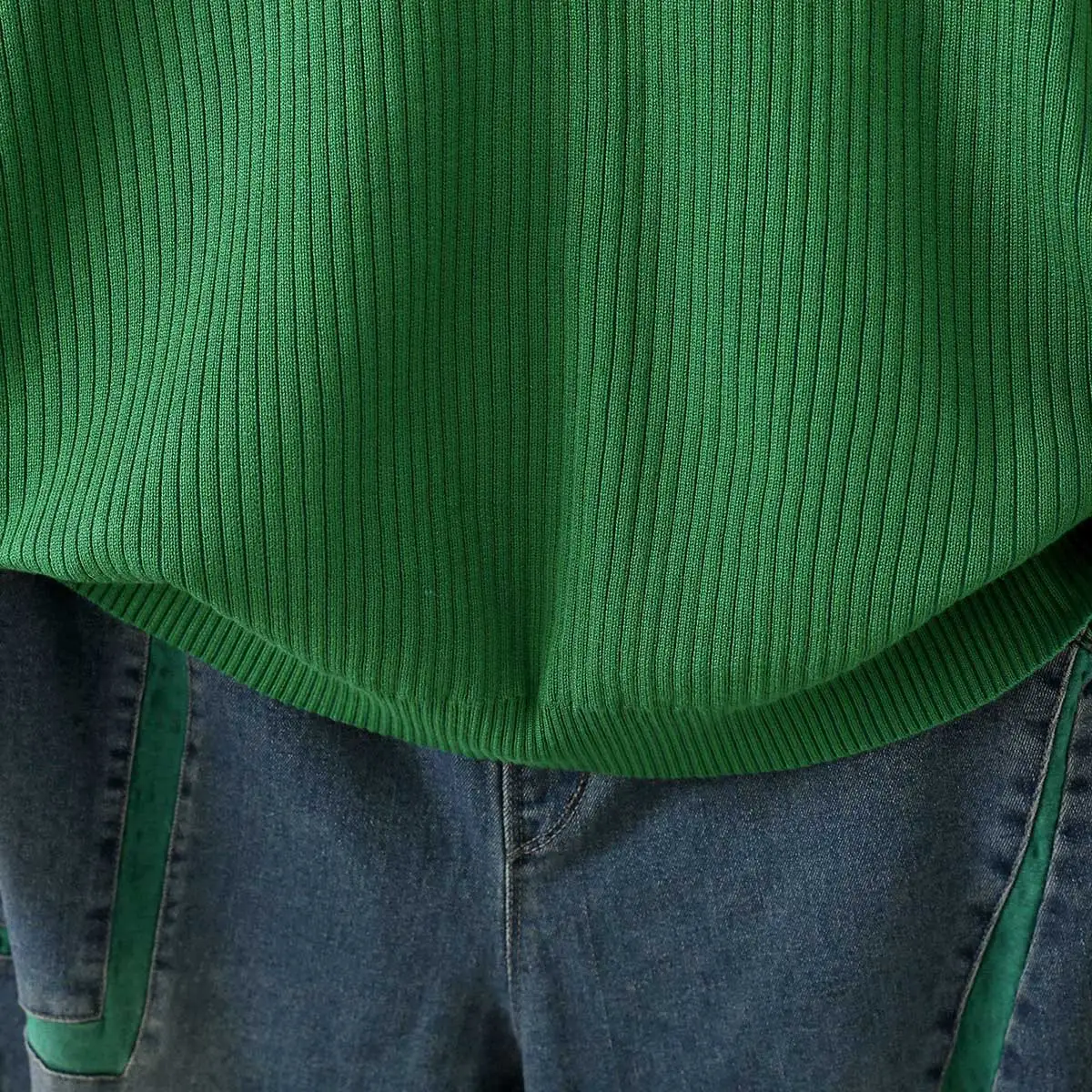 가을과 겨울 플러스 사이즈 100.00kg V-neck 스웨터 여성 니트 가짜 두 조각 상단 느슨한 긴 소매 연령-밑바닥 셔츠 내복 감소