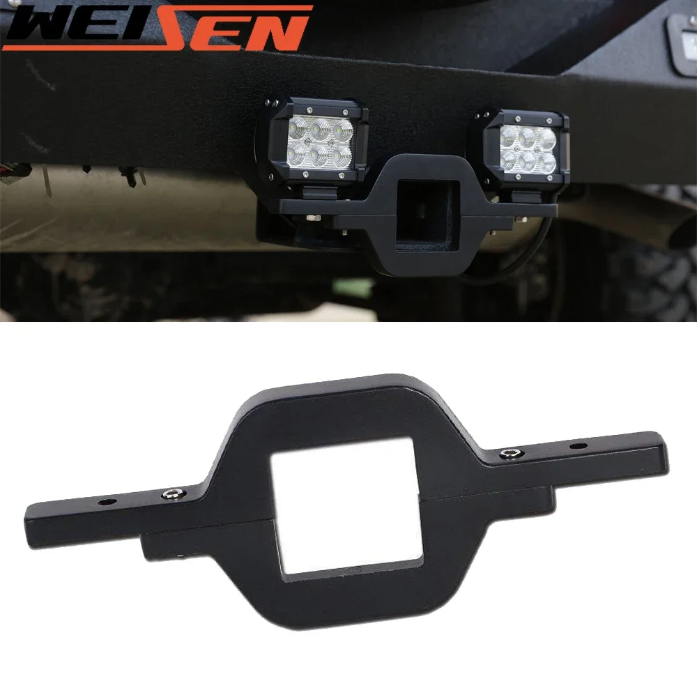 Universal 2.5" Trailer Tow Hitch Light Mount Receiver Mount Bracket for Ford Ranger F150 F250 F350 F450 Dodge RAM 1500 2500 3500