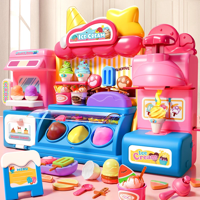 machine-a-glaces-et-pate-a-modeler-pour-enfants-avec-musique-et-lumiere-jouet-pour-filles-et-garcons-aliments-factices-supermarche-miniature-cadeaux-pour-enfants-de-3-ans