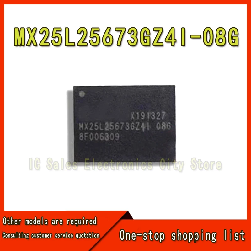 (2 Stuk) 100% Nieuwe MX25L25673GZ4I-08G MX25L25673GZ41-08G MX25L25673 QFN-8 Chipset
