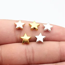 WYSIWYG 20pcs 9x9mm Trendy Charms 5 Colors Star Beads For Jewelry Making DIY Jewelry Findings