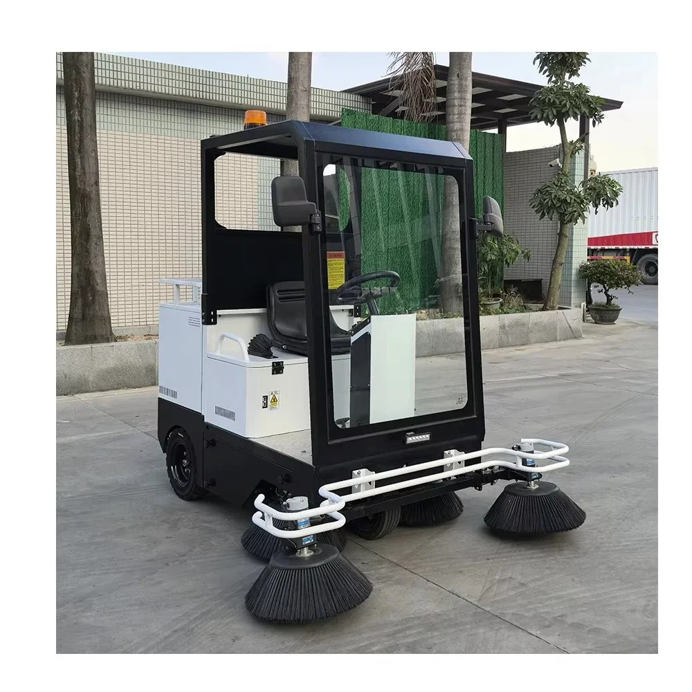 Electric Cleaning Products Car To Clean Street Ride On Floor Remover Clean Road Sweeper Machine