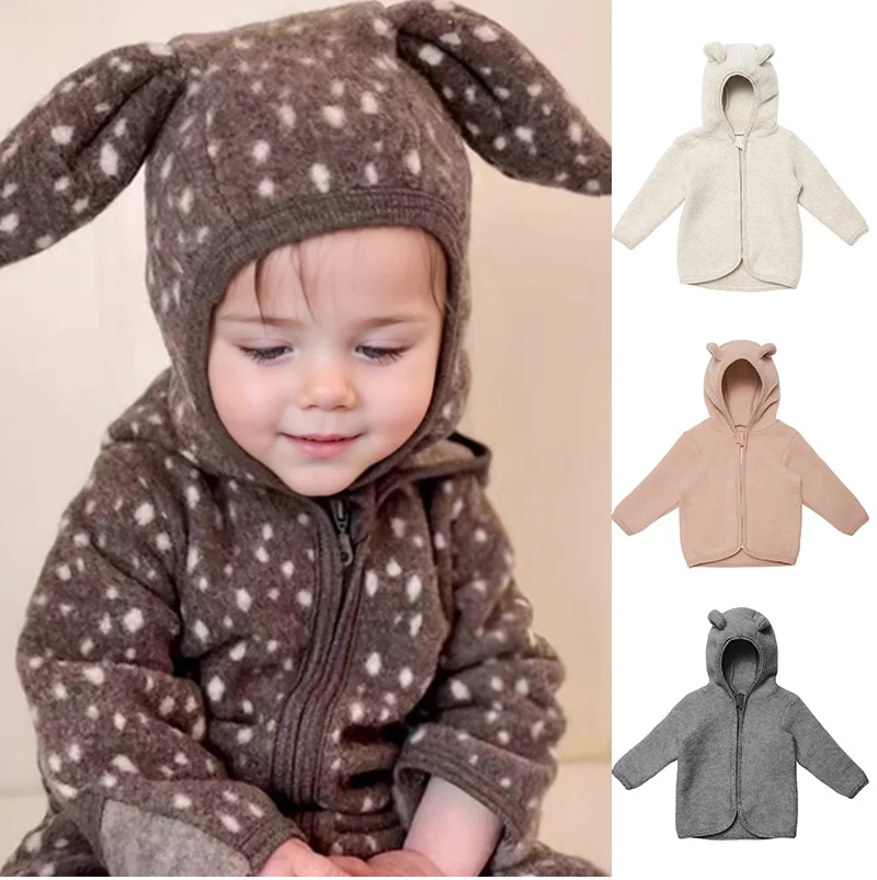 

Children's Coat 2025 Winter New Fashion Cute Girl Boy Cotton Coat Pure Cotton And Velvet Warm Cotton Coat Children's Clothing