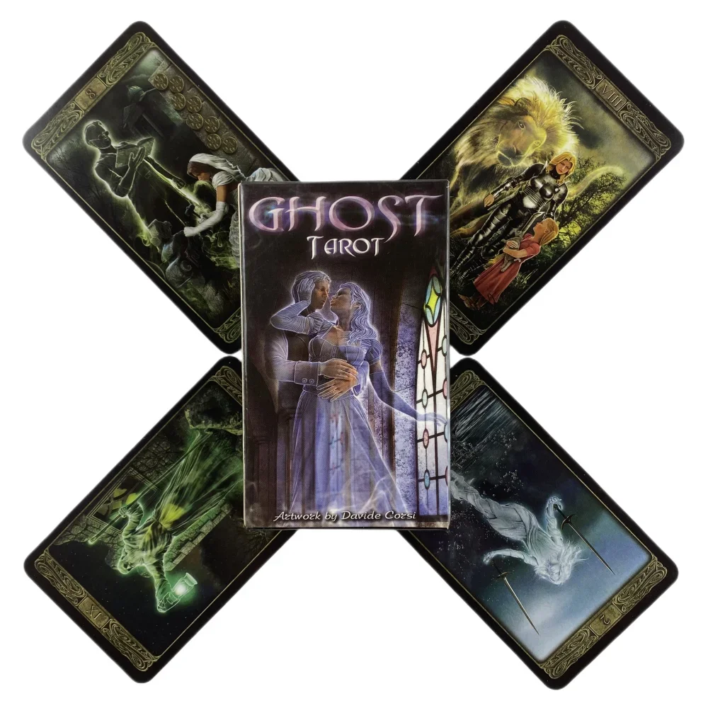

Карты Таро «Призрак» 78 шт. Карты Oracle English Visions Divination Edition Borad Playing Games