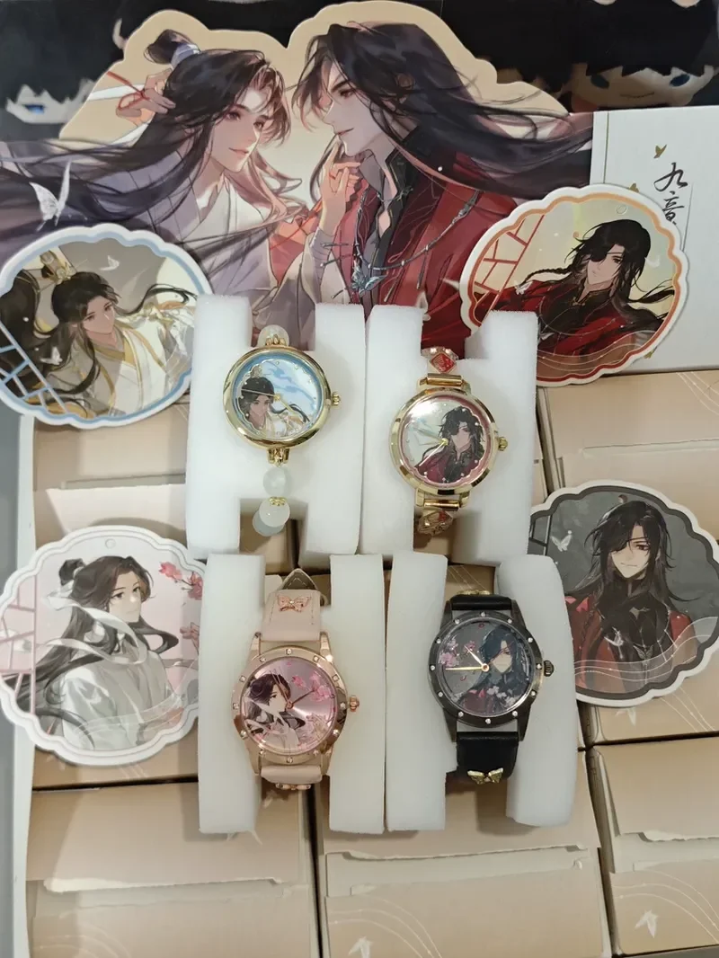 Original Anime Tian Guan Ci Fu Blind Box Tgcf Xie Lian Hua Cheng Quartz Wristwatch Collectible Fashion Gift For Anime Fans view 5