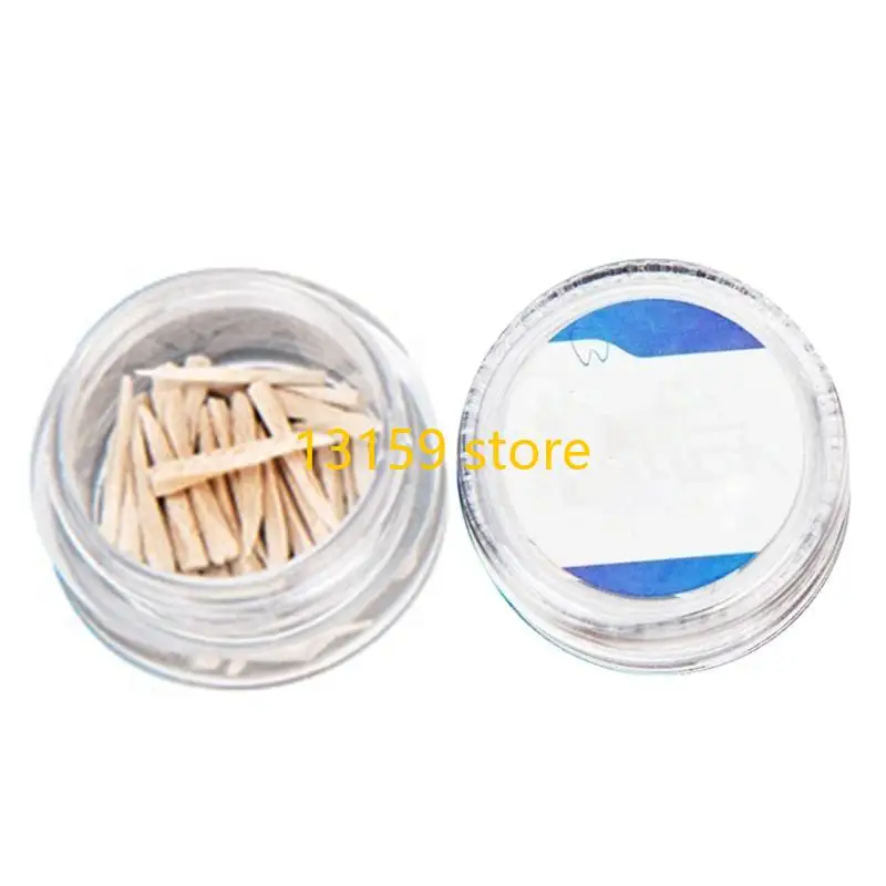 

270A 25/50 Pcs Dental Wedges Dental Wedges Gaps Wedges for Restoration