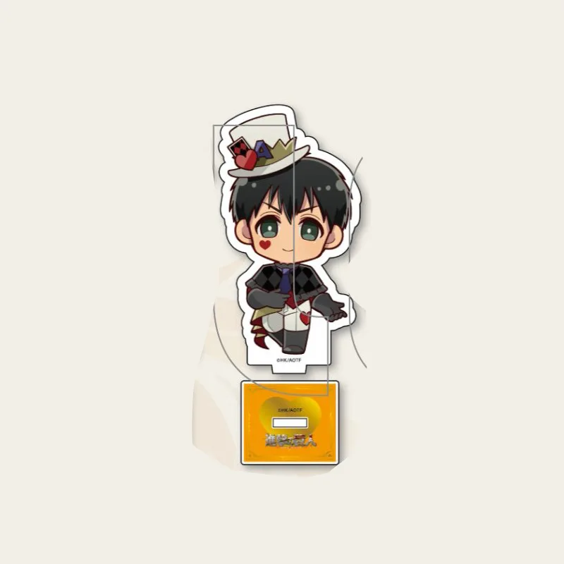 7 cm/2.76 pollici Attacco su Titano Principessa Caffè Circo Acrilico Stand Anime Periferico Desktop Display Ornamenti Regalo Di Compleanno per Il Ragazzo