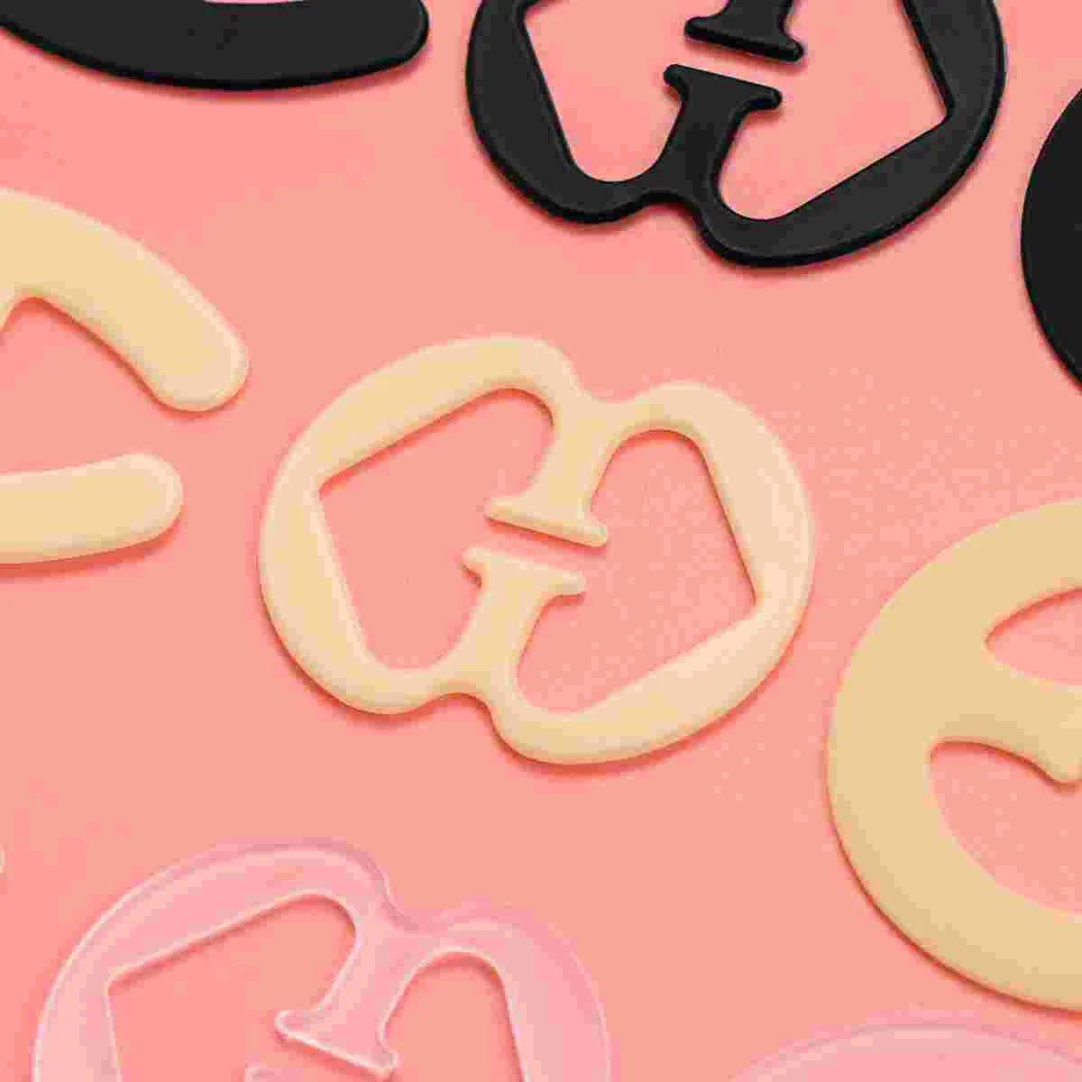 Clip Strap Racer Clips Straps Holder Hide Converter Racerback Clear Invisible Low Slide Womens Ladies Women Shoudler Retainer