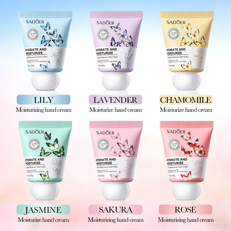

SADOER Парфюмированный увлажняющий крем для рук Увлажняющий ароматный крем для рук против высыхания