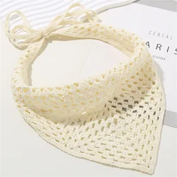 Knitted Headscarf Wraps knitting Wool Turban For Women Girls Hair Scarf Wraps Fashion Hair Bands Female Headwear
