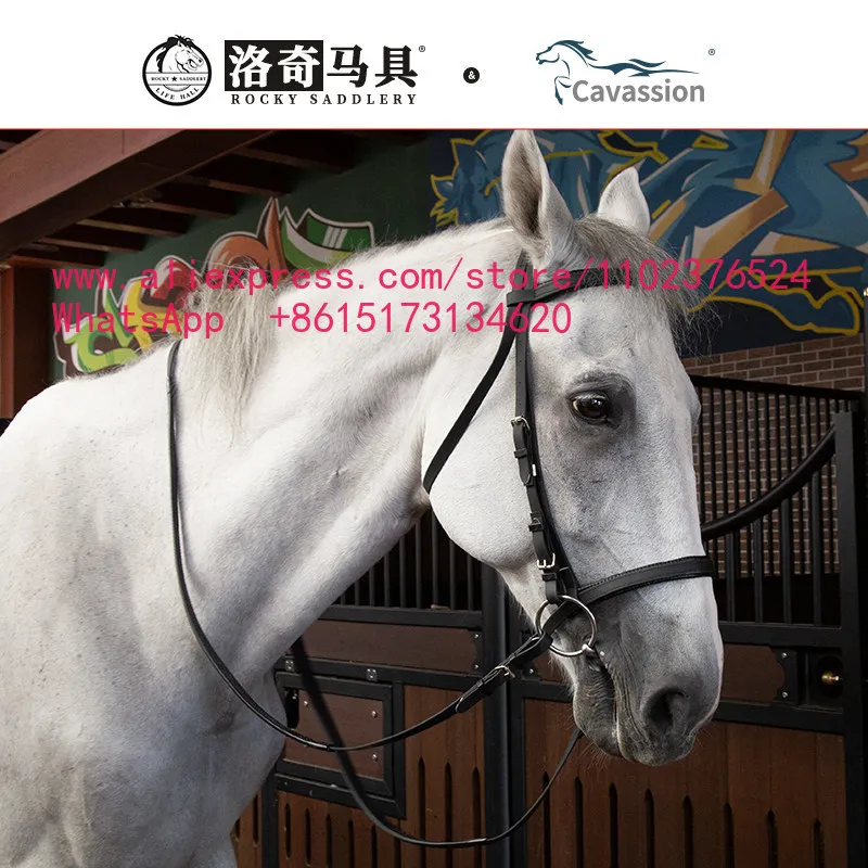 Water bridle reins, British equestrian water bridle equestrian supplies, horseback riding