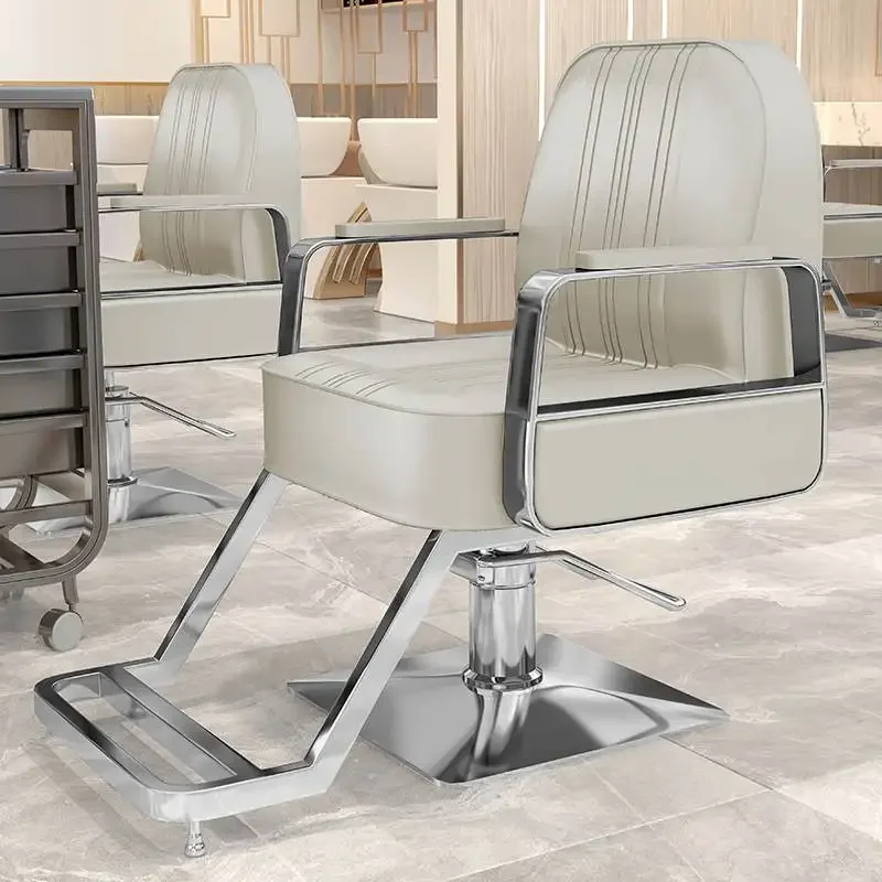 

Swivel Aesthetic Barber Chairs Professional Beauty Salon Luxury Ergonomic Armchairs Mocho Sillas De Barberia Rotary Furniture