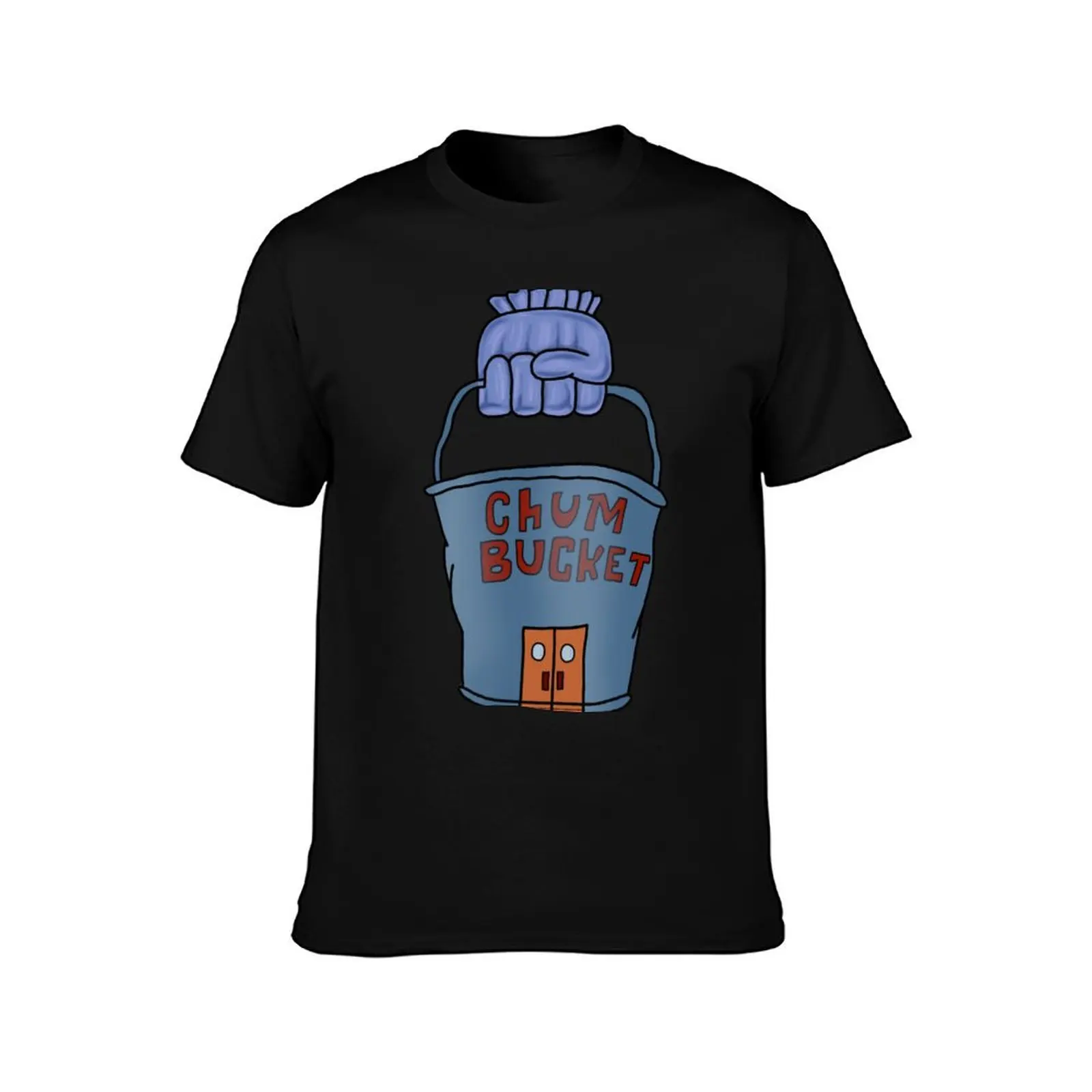 Chum Bucket T-Shirt Running Gym Short Sleeve Sports Tee
