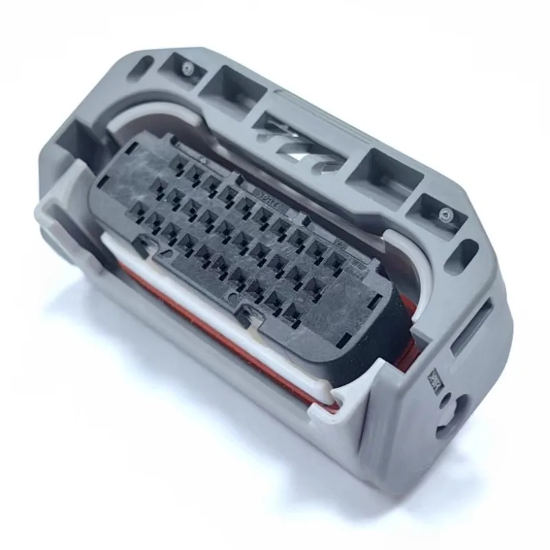 6189-6987 30 دبوس موصل سالب الإسكان، حقيقية 30 القطب غمد ل تسخير الأسلاك، موصل كهربائي قذيفة