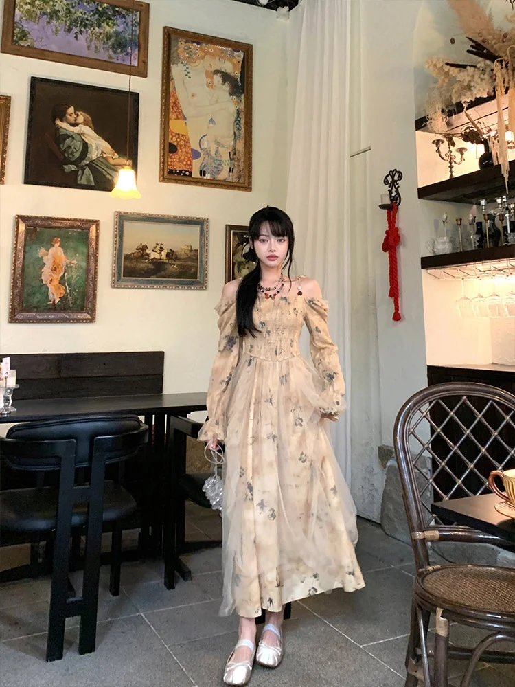 

Новая женская юбка Forlions в китайском стиле, летняя, мягкая, элегантная, ретро, повседневная, с высокой талией, на молнии