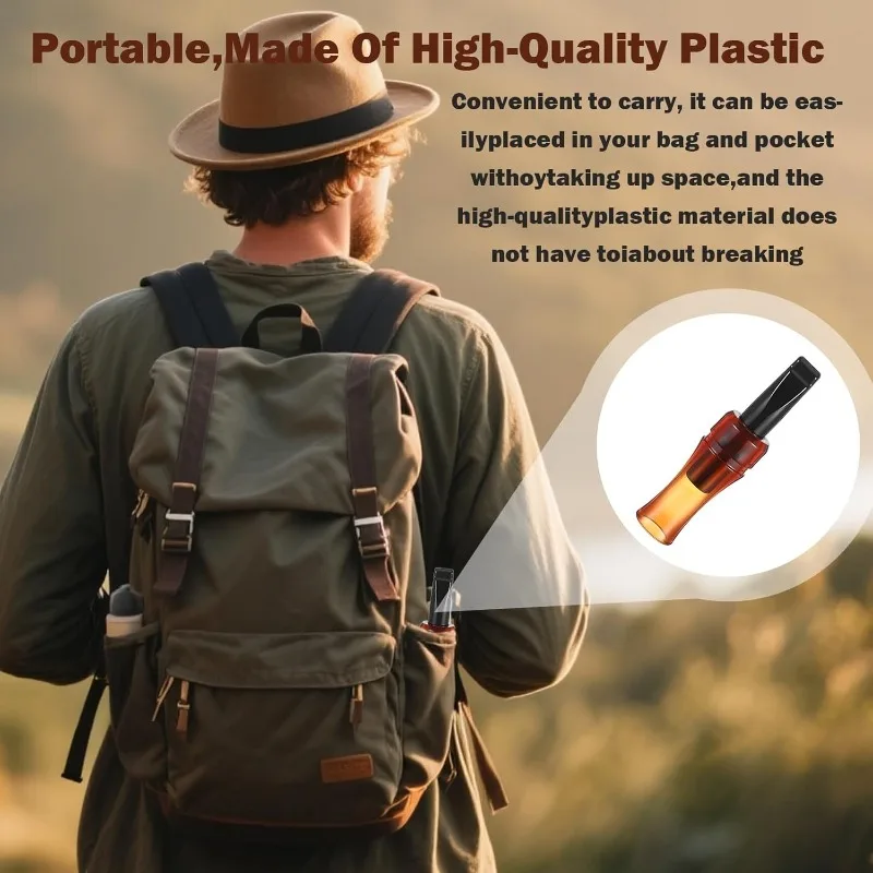 

1 шт. Портативный свисток-приманка для ворон, для привлечения ворон, для использования на улице, для начинающих и профессионалов