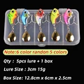5pcs 15g with box