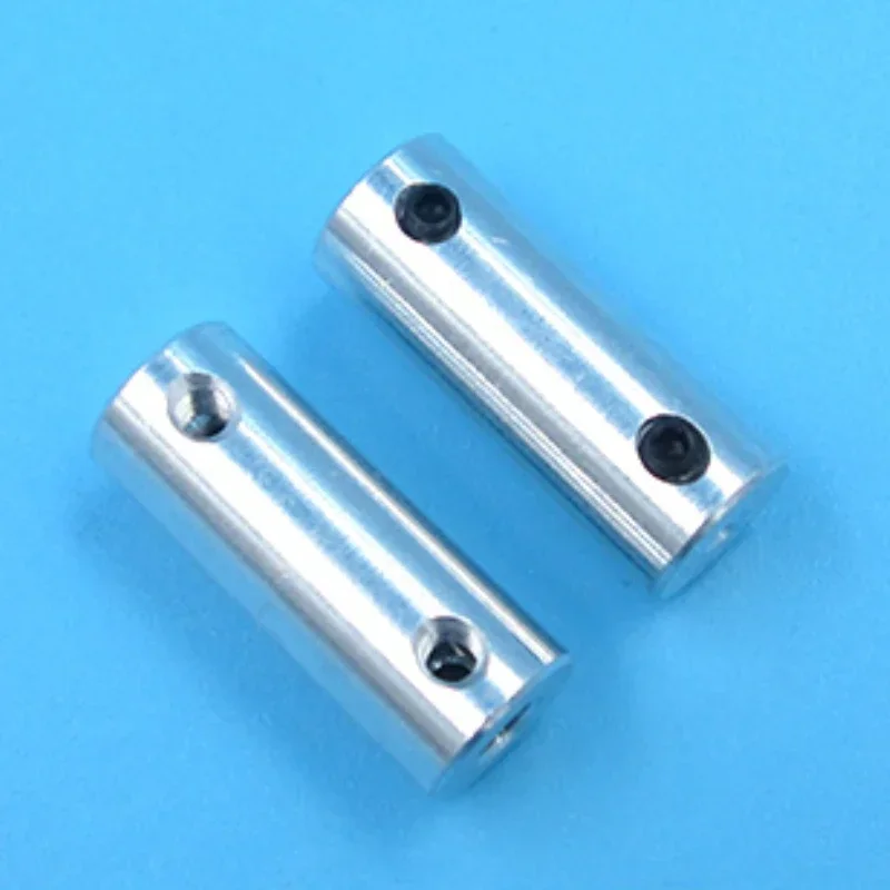 1 szt. Złącze wału napędowego złącze do wału silnika ze stopu aluminium 2mm/2.3mm/3mm/3.17mm/4mm/5mm/6mm D10L26 D12L26 do łodzi samochodowej RC