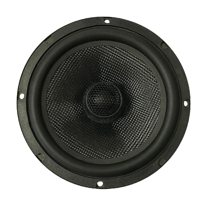 6.5 Inch RMS POWER 30W 4Ω/8Ω 90DB Fiberglass Woofer 85mm-ferrite magnet 20mm-Silk Dome Tweeter Full Range Car Coaxial Speaker