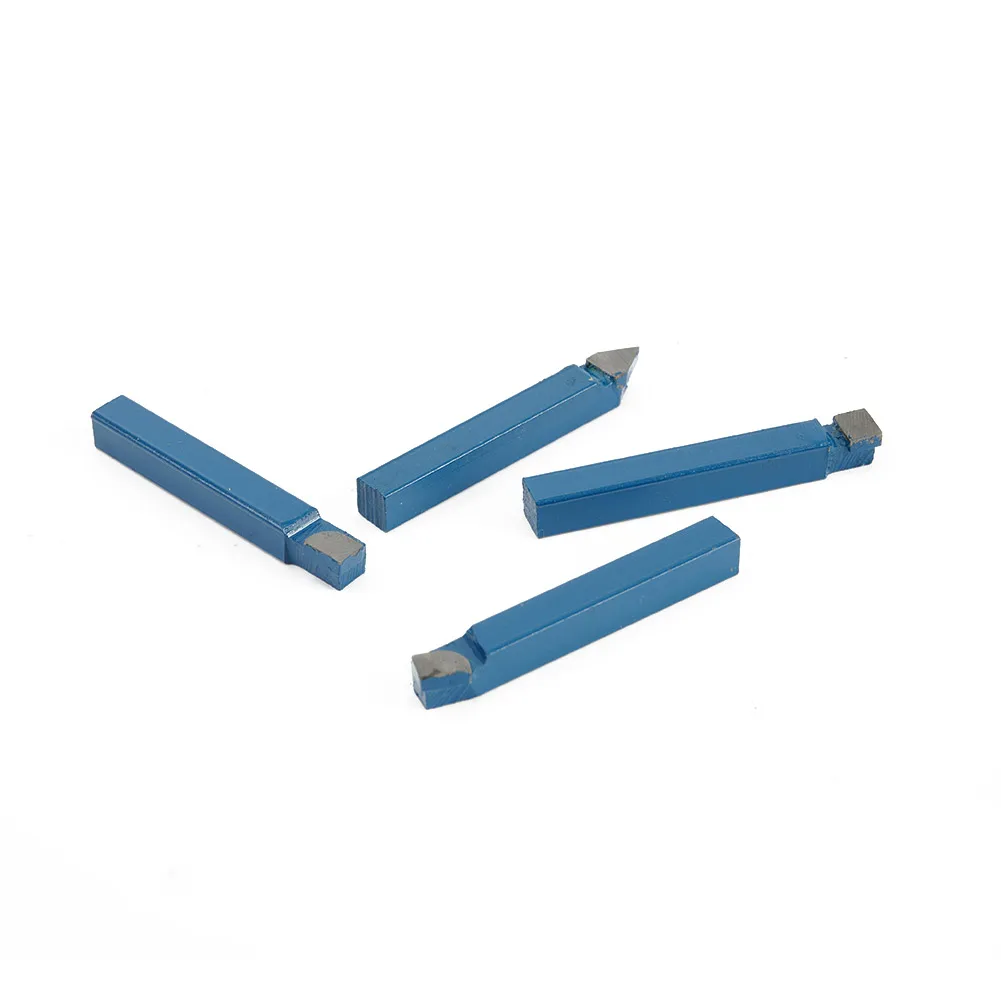 10pcs 1/4 Inch For C6 Carbide For Lathe Tool Bits Set High Hardness Wear Resistant Tips For CNC Metalworking Cutting And Turning