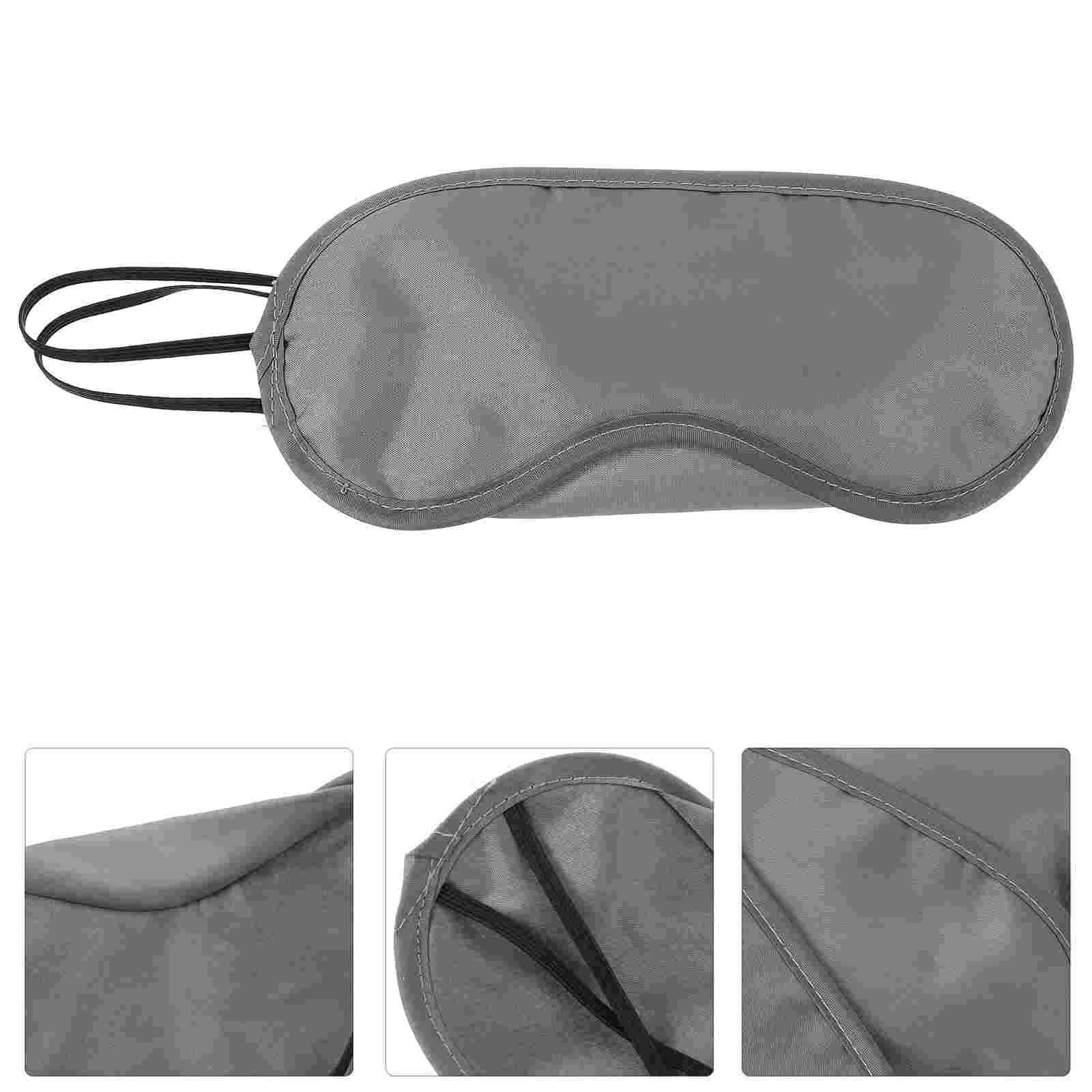 10 Pcs Sleep Blindfold Goggles Eye Mask Eyes Covers for Sleeping Use Shades Dark Grey Masks