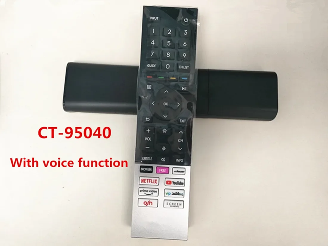 Toshiba TV,リモートコントロール,音声,Bluetooth, CT-95040に適しています