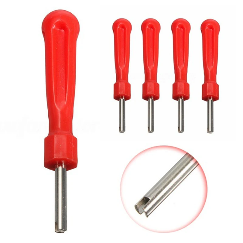 

4 pcs Tyre Valve Core Remover Removal Tire Repair Tool Screw Driver