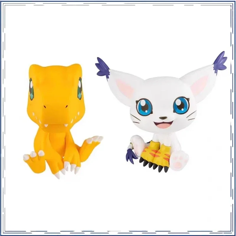 【IN SHELF】Digimon Adventure Agumon MH LOOK UP Christmas Gifts or Collection Original Anime Action Figure Model Toys