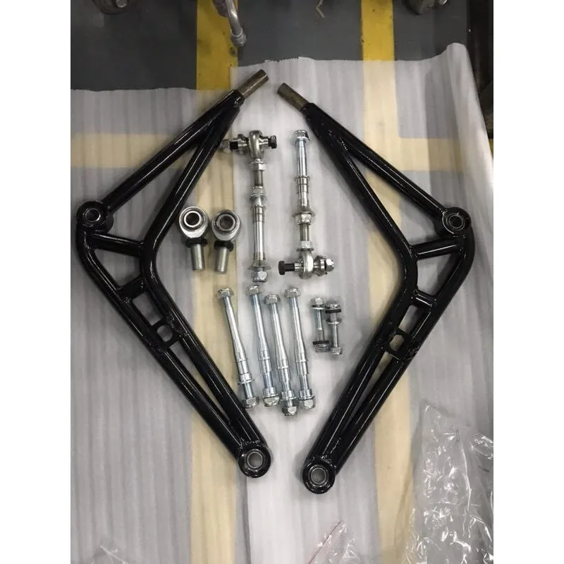 Für BMW E36 E46 Racing Vorderer Unterer Querlenker High-Angle Hintere Spurstange Kit Fahnenmast