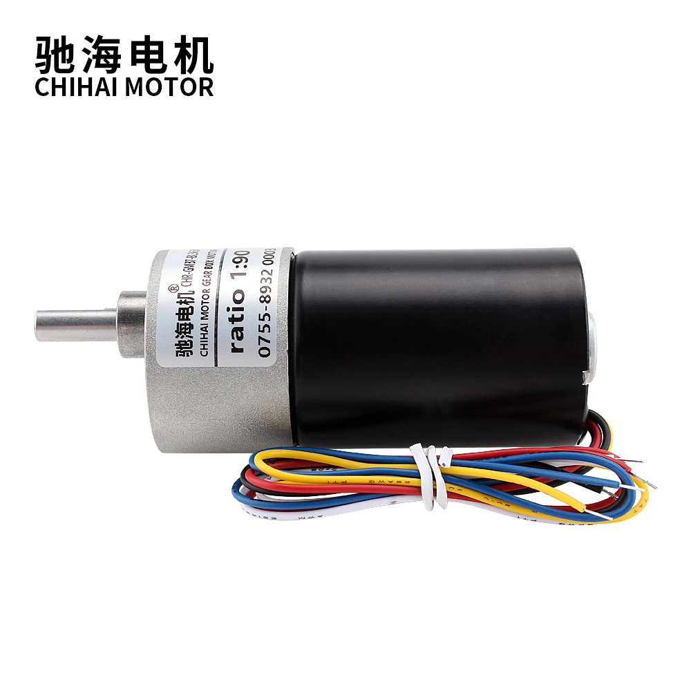CHR-GM37-BLDC3650 37mm Motor DC 12V/24V Brushless High Torque Gearbox Long Life Silent BLDC Electric Gear motor