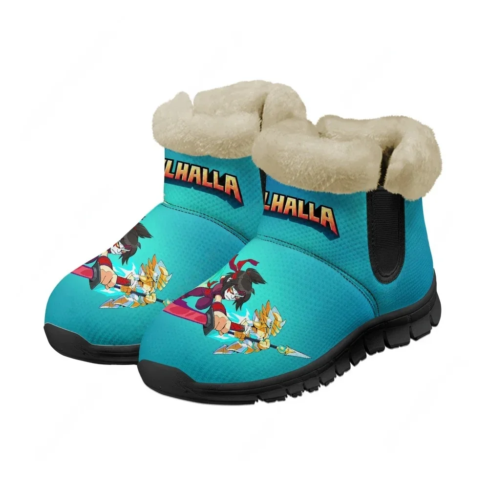 

Brawlhalla Snow Boots Mens Womens Teenager Shoes Keep Warm High Quality Casual Lightweight Couple Sports Custom Sneakers