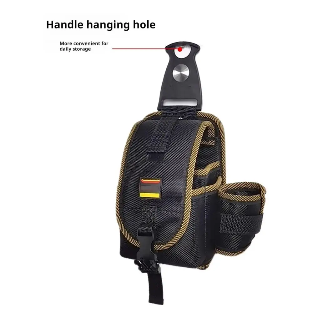 Rotating Quick Hanging Instrument Electrician Waist Waist Hanging Bag Electrician Multifunctional Portable Maintenance Bag A4T3