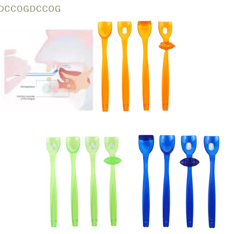 

4pcs Recovery Tool For Dysarthria Oral Muscle Training Tool Tongue Muscle Trainer Portable Oral Lips Muscle Exerciser