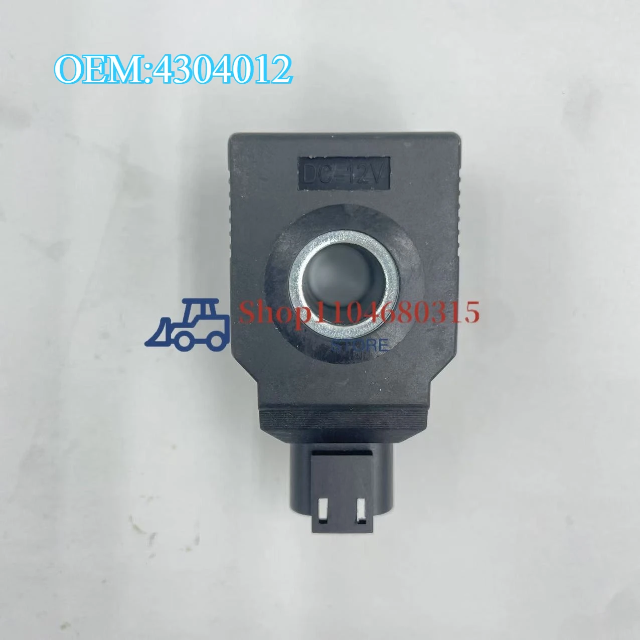 

C13DM12/14 4304012 UN-D Excavator parts accessories two pin for JCB coil pilot solenoid valve coil excavator solenoid