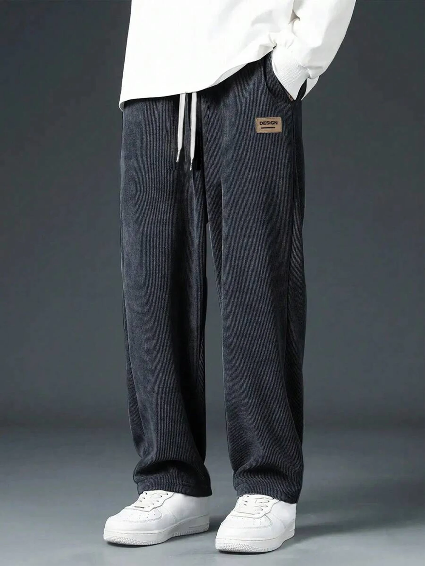 novos-homens-calcas-casuais-calcas-de-veludo-solto-ajuste-calcas-largas-em-linha-reta-moletom-cintura-elastica-cordao-ao-ar-livre-streetwear