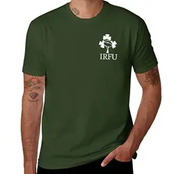 New IRISH-IRFU_IRELAND_RUGBY T-Shirt tops plus size tops vintage clothes oversized t shirts for men