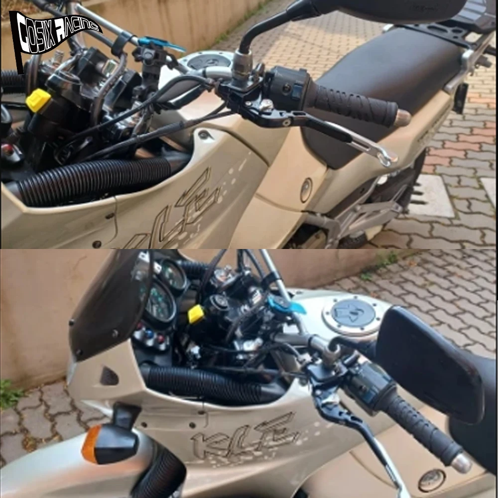 

Fit For 765 Street Triple R(NOT RS version) 2020-2021 Motorcycle CNC Accessories Folding Extendable Brake Clutch Lever Set