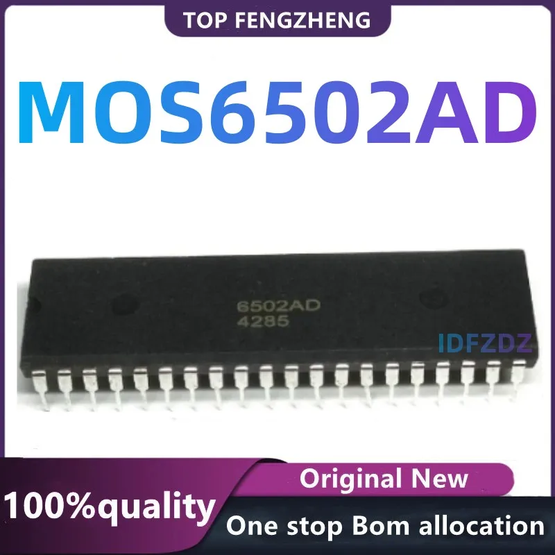 100% New Original Mos 6502 MOS6502 6502AD R65C02AP MOS-6502 DIP-40