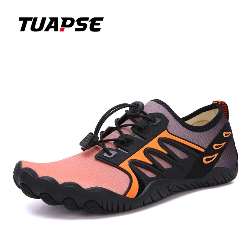 TUPASE Barefoot Shoes Men Women Water Sports Non-slip Beach Couple Quick Dry Aqua Shoes Swimming Athletic Training Gym Footwear