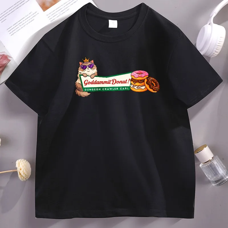 2026 Princess Donut T Shirt Crawler Carl T-shirt Cat Lover Graphic T Shirts Funny Cotton Comfortable Short Sleeve Clothes