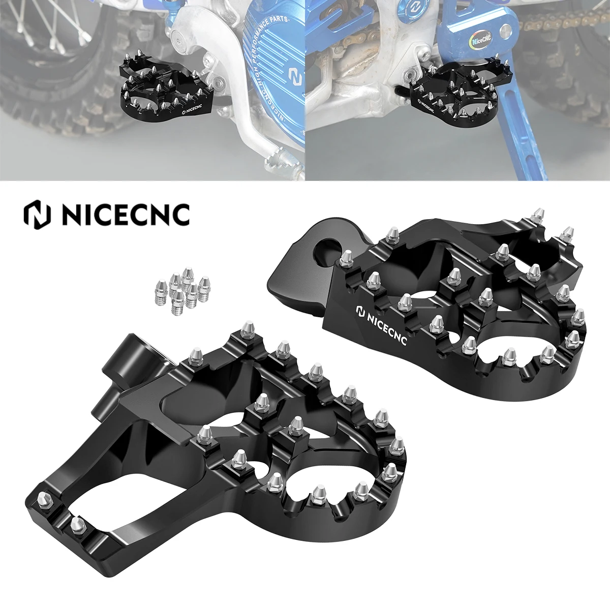 

For Yamaha Tenere 700 XTZ 700 Tenere 700 Rally Edition 2020-2023 Motorcycle Extender Foot Pegs Footrests T700 World Raid 2022