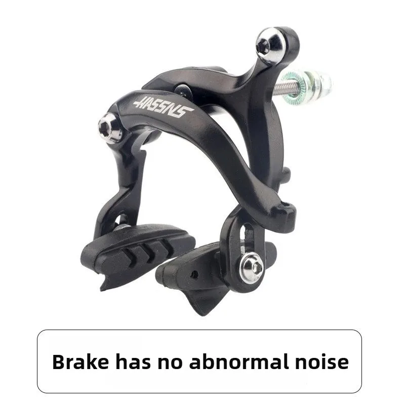 Dual Pivot Mechanical Caliper Brake Set – Front & Rear Aluminum Alloy Rim Brakes for Road Bike