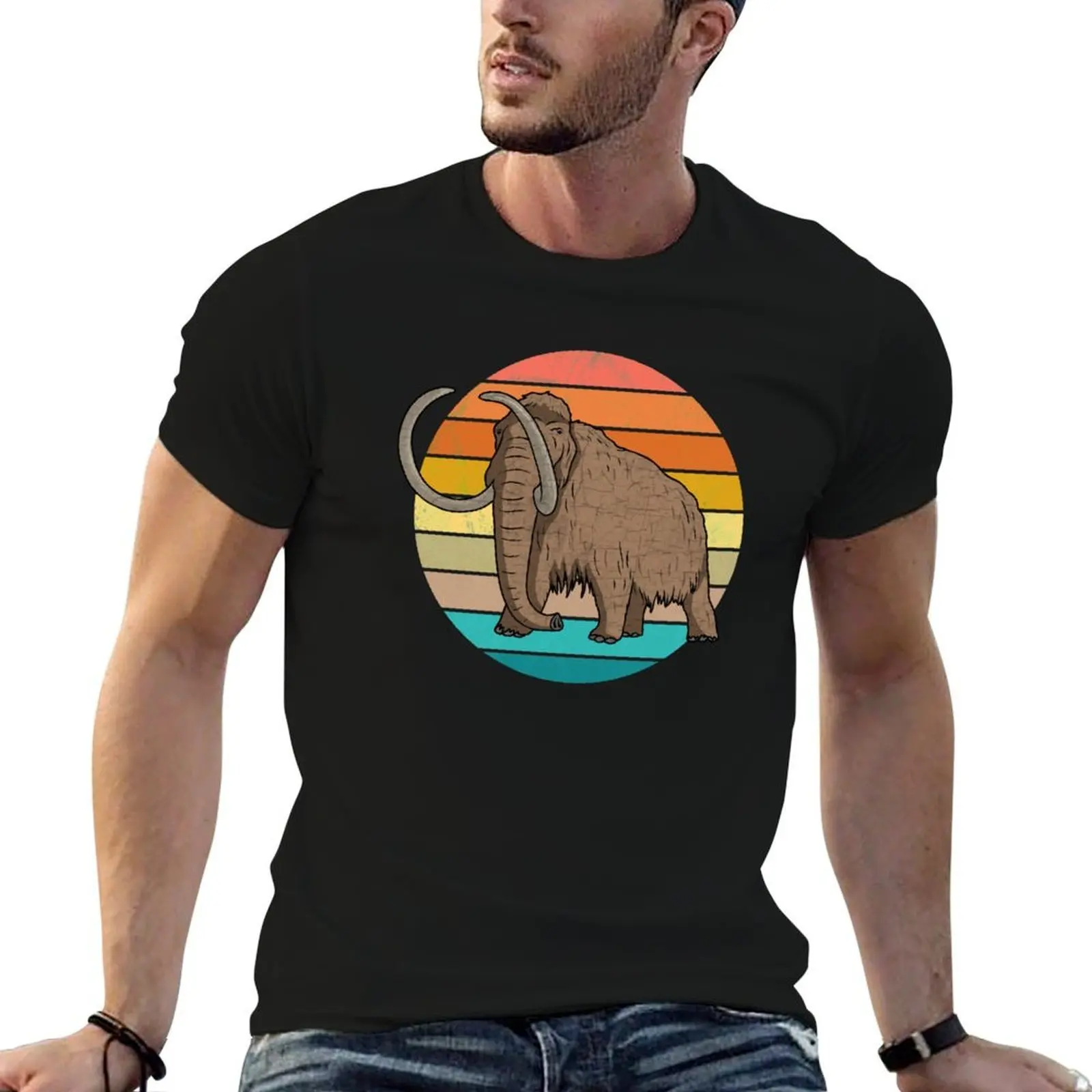 

Mammoth T-Shirt man t shirt graphic t shirts cotton 100% T-Shirt